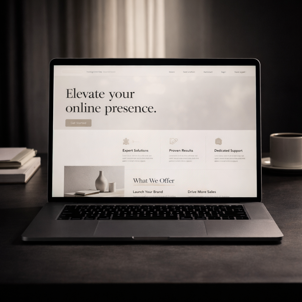 Editorial Landing Page