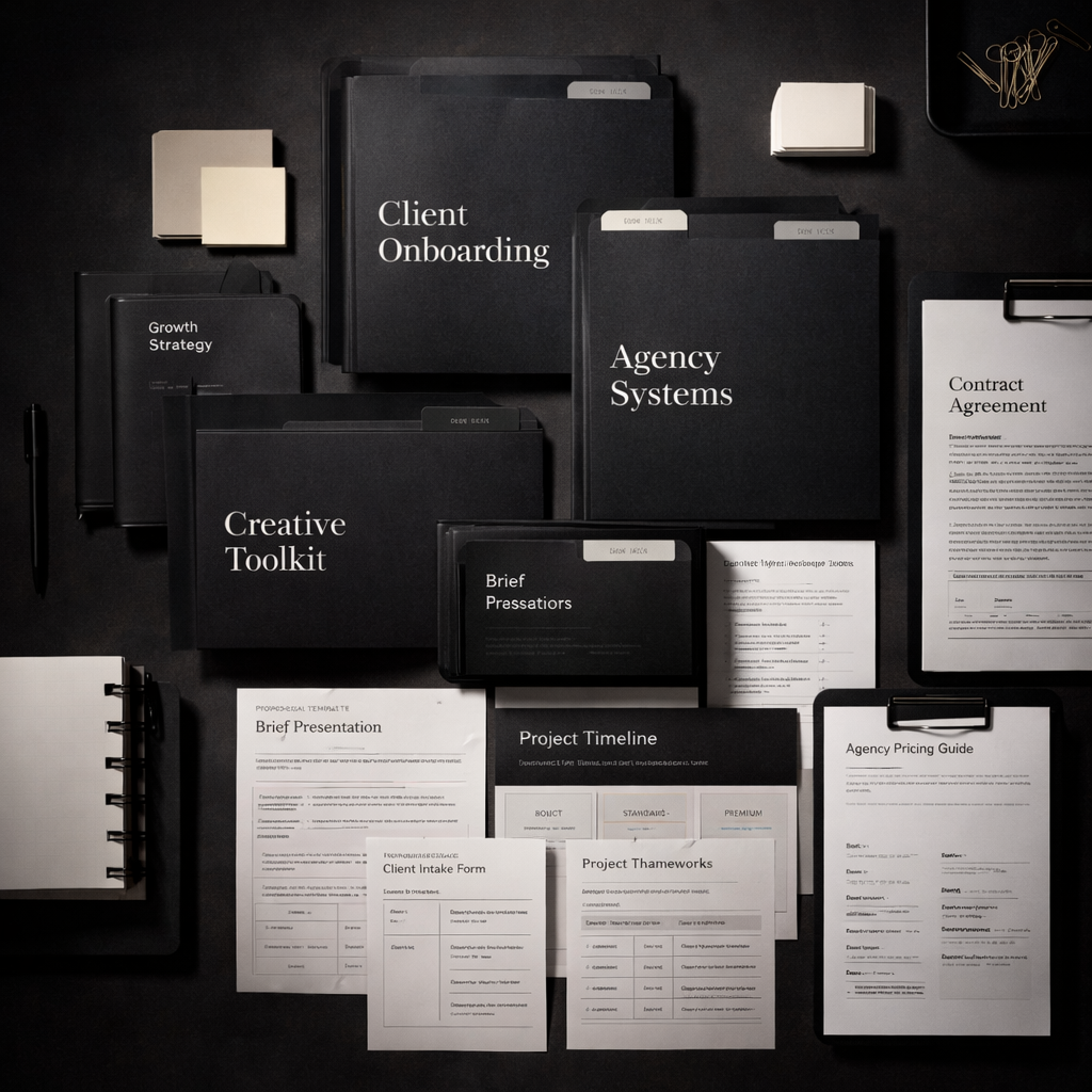 Sistema de agencia en una caja