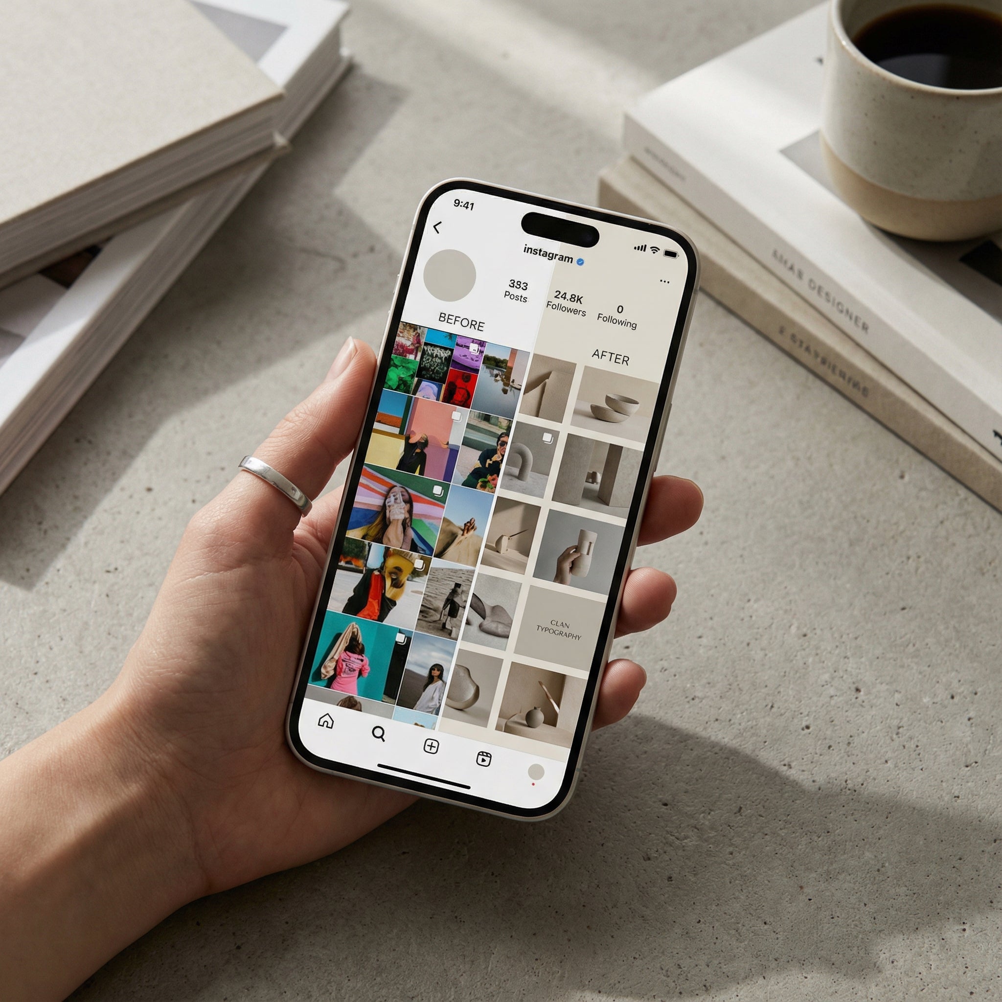 Revisión editorial de Instagram