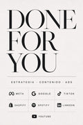 DONE FOR YOU
